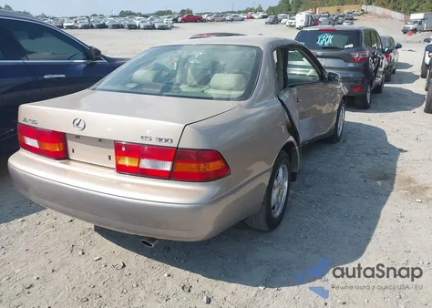 1999 Lexus Es 300 из США, поврежденный, VIN JT8BF28G0X0157783
